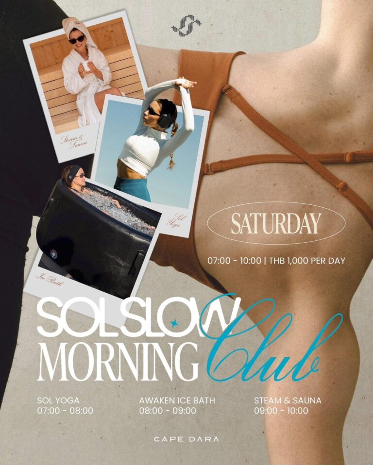 SOL SLOW MORNING CLUB - Weekend activities